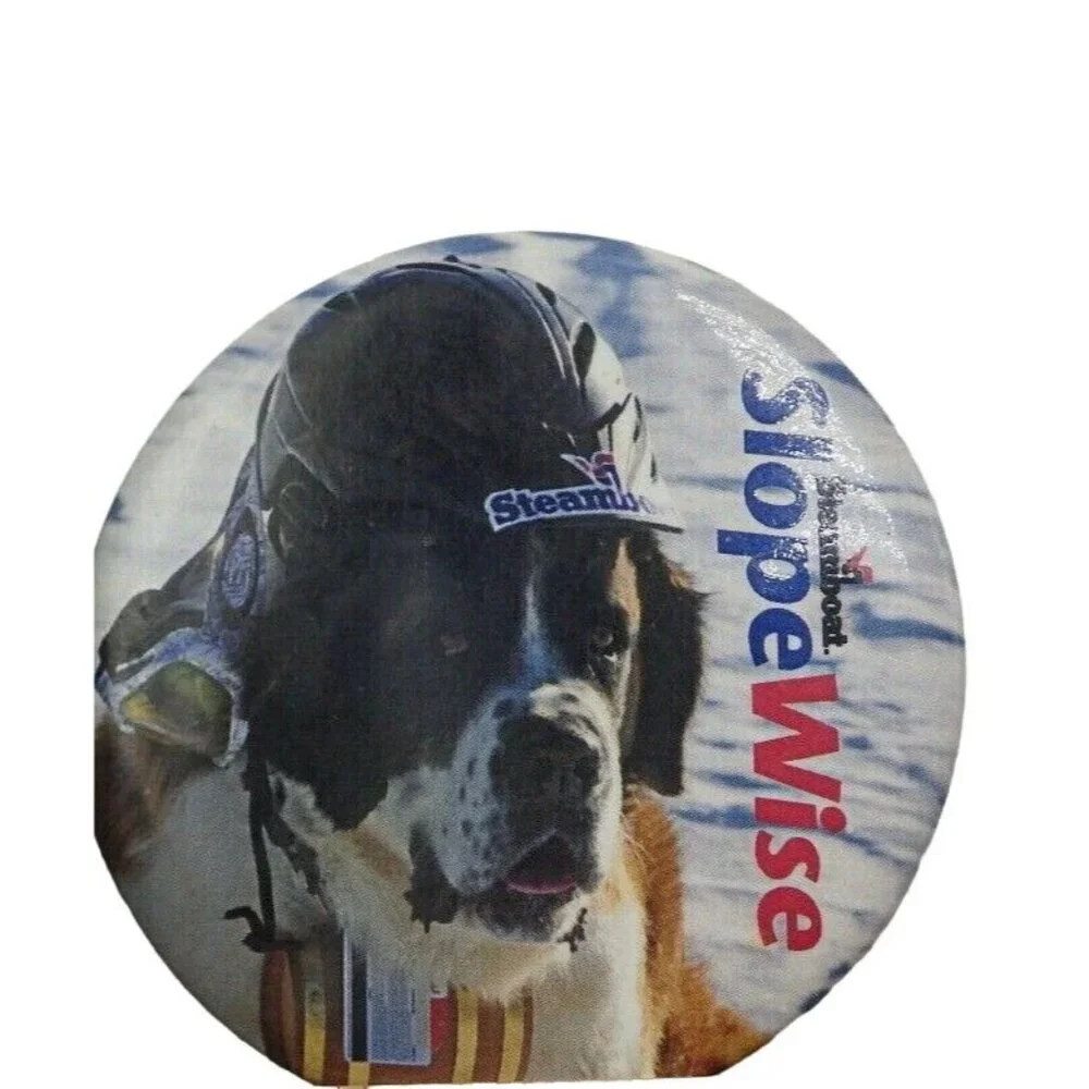 Slopewise St Bernard Pin Steamboat Springs Ski Patrol Safety Campaign